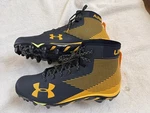 Under Armoire Football Cleats 14 Spine Brawler Navy Makeoffer. Fixed Price $24.99.