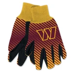 Washington Commanders Gloves Two Tone Style Adult Size. Fixed Price $27.50.