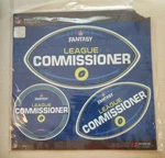 Nfl Fantasy League Commissioner Football Kit- 3 Premium Magnets- Nib-read. Fixed Price $8.99.