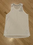 New CU0333-100 Medium Nike Dry Miler Running Tank White/reflective Mens Breathe. Fixed Price $22.99.