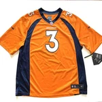 Nike Field Denver Broncos Drew Lock Jersey Size 2XL. Fixed Price $50.00.