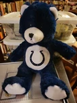 Indianapolis Colts Plush Teddy Bear Stuffed Animal Nfl Football Good Nwt. Fixed Price $12.99.