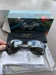 Maui Jim Castles Polarized Aviator Glasses 728-2M/MJ07285- 001 New In Box $339. Fixed Price $299.00.