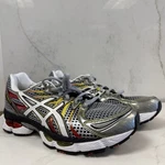 Asics Mens Gel Nimbus 13 Size 8 T142N-9301 Lightning/white/fire. Fixed Price $110.00.