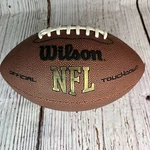 Wilson Nfl Touchdown Soft Composite Leather Football Official Size 1695 Nfc Afc. Fixed Price $10.00.