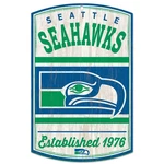 Seattle Seahawks Hardboard Wood Sign 11"X17" Nfl Licensed Wincraft. Fixed Price $21.99.
