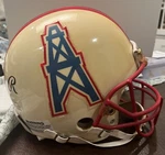 Vintage Rawlings Houston Oilers Tennessee Titans Anfl Football Helmet Large. Fixed Price $349.99.