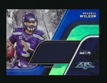 2015 Topps Fire #fjr-rw Russell Wilson Seahawks Jumbo Relic Card *1705. Fixed Price $12.00.