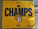 2021 La Rams Nfc West Division Champs Towel; Super Bowl Winning Year!. Fixed Price $19.99.