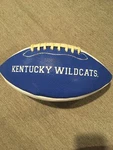 Rawlings Blue & White Kentucky Football. Fixed Price $12.00.