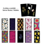 Fun Designs Floral & More / Server Book - Wallet. Fixed Price $19.95.