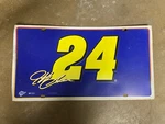 Jeff Gordon 24 Metal Sign From 2003 Winners Circle Jg Motorsports Nascar Vintage. Fixed Price $24.99.
