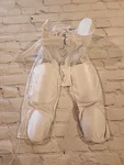 Cramer Youth Xl Padded Football Pants Uniform White Style 3037 - New. Fixed Price $16.25.