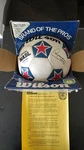 Official Original Boxed 1983 Wilson Nasl Game Ball Cert Authenticity Ultra Rare. Fixed Price $800.00.