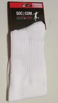 New Men's Size Large White SOCO189-POLYPRO Socks By Soc/com. Fixed Price $12.99.