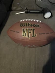 Troy Aikman Signed Wilson Nfl Football Gtsm Authenticated Cowboys Hof. Fixed Price $375.00.