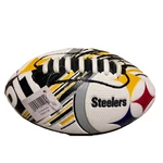 Franklin Sports Nfl Pittsburgh Steelers 8.5" Rubber Football - Kids Mini. Fixed Price $14.00.