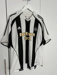 Newcastle United 2005 2006 Home Football Shirt Soccer Jersey Adidas 110161 Sz. Fixed Price $43.00.