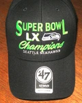'47 Seattle Seahawks Super Bowl Champs Mvp Adjustable Navy Cap Nfl Football. Fixed Price $24.99.