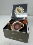 New With Box Nike Team Watch Fsu Florida State University Ncaa Maroon Gold. Fixed Price $350.00.