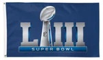 Super Bowl Liii (atlanta 2019) Huge 3-BY-5-FOOT Deluxe Nfl Game Logo Flag. Fixed Price $40.49.