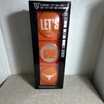 Texas University Longhorns Lets Go! Flashing Sports Fan Traffic Light Sign. Fixed Price $35.00.