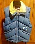 Vintage Winter Puffer Vest 80S 90 Ems Patch Xl Blue Hermans Sporting Down Filled. Fixed Price $35.00.