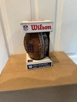 Nfl Ny Giants Championship Wilson Commemorative Leather Football In Box. Fixed Price $50.00.