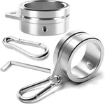 2PCS 1.5 Inch Flag Pole Rings Anti Wrap Spinning Swivels Aluminum Alloy 360 Rot. Fixed Price $21.99.