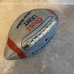 Vtg Coors Light Silver Bullet Leather Football 90S Spalding Made Usa (read). Fixed Price $29.99.