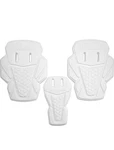 New Riddell Football Hip Pad Set 3-PIECE W/ Slots White Youth Size Pop Warner. Fixed Price $9.99.