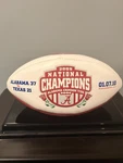 2009 Alabama Wilson National Championship Ball Collection. Fixed Price $60.00.