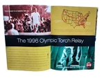 1996 Coca Cola Olympic Torch Relay 4 Page Print Ad Atlanta Games. Fixed Price $5.96.
