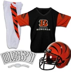 Franklin Youth Cincinnati Bengals Deluxe Football Uniform Set Small. Fixed Price $24.99.