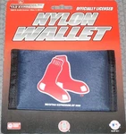 Mlb Boston Red Sox Printed Tri-fold Nylon Wallet By Rico Industries. Fixed Price $15.99.