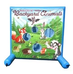 Interactive Sealed Inflatable Air Frame Game Backyard Animals Party Carnival. Fixed Price $349.99.