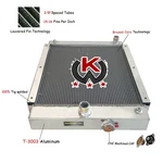 #120-507 For Perkins Engine 1004G Wilson Generator P44E1 45KVA Aluminum Radiator. Fixed Price $355.00.