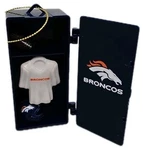 Denver Broncos Football Team Locker Christmas Ornament Door Opens 113. Fixed Price $11.83.