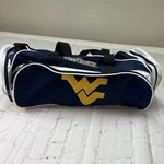 West Virginia Mountaineers Duffel Bag Euc! Ncaa Blue/white W/ Logo. Fixed Price $25.99.
