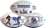 New England Patriots 2025 Afc Champions Football Le 5000 Nfl Memorabilia. Fixed Price $129.95.
