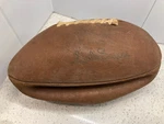 Vintage Leather Football Wilson F1430 Gale Sayers 1970S Hand Tied Cotton. Fixed Price $60.00.