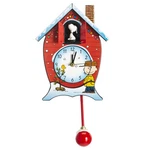 Mark Feldstein, Peanuts Christmas Linus And Lucy Song Cuckoo Clock, Red, 17 .... Fixed Price $87.67.