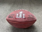 Super Bowl Li Wilson Official Game Football With Case. Fixed Price $110.00.