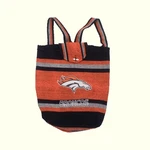 Nfl Denver Broncos Football New Nwot Vtg 90S Y2K Backpack Patch Striped Sz Lg. Fixed Price $12.90.