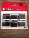 Wilson Pro Comfort Over Grip 3 Pack Black Green Pink Yellow Silver Assorted. Fixed Price $12.00.