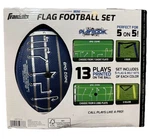 Franklin Sports Mini Playbook Flag Football Set 10 Player New Unopened 13 Plays. Fixed Price $22.00.
