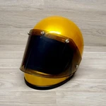 Ansi Motorcycle Helmet Gold Visor Shield Unique Full Racing Auto Size Medium. Fixed Price $59.49.