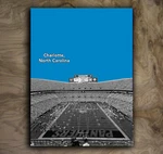 Carolina Panthers Football Art Sports Poster Nfl Print Rare Hot New 12X16". Fixed Price $14.99.