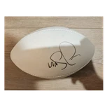 Wilson Nfl Football Pittsburgh Steelers 75TH Season Signed By Antonio Brown. Fixed Price $97.00.