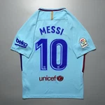 Barcelona Nike 2017/2018 Football Away Jersey #10 Messi Size 847254-484. Fixed Price $75.00.